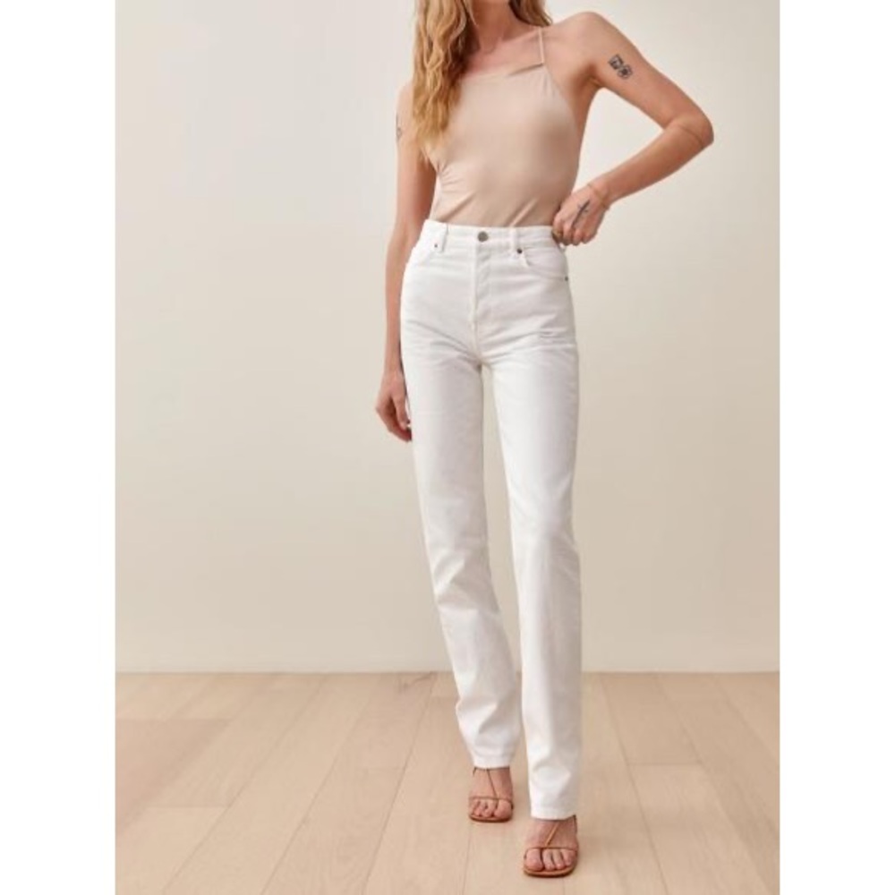 NEW Reformation Cynthia High Rise Jeans